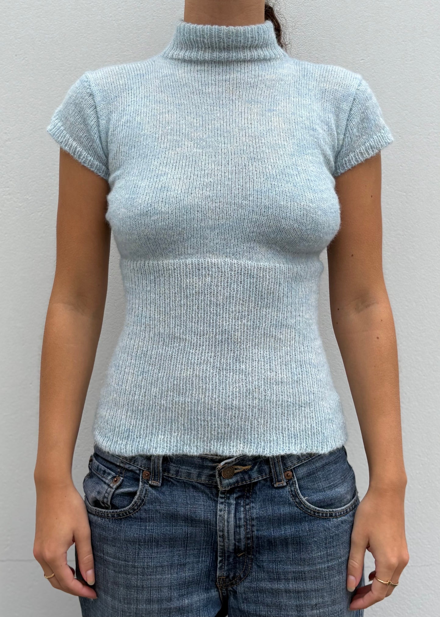 Turtleneck - Capped Sleeves
