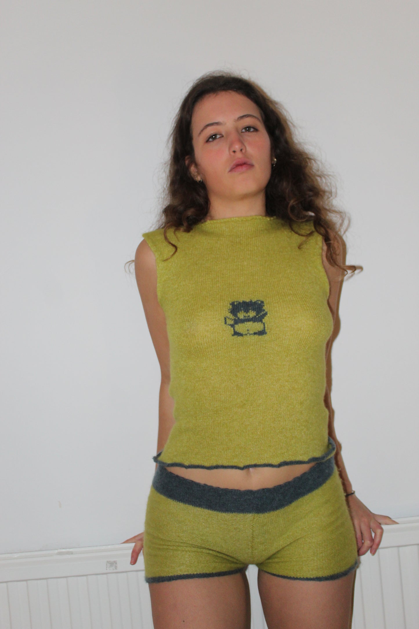 Mia Top - S - Green