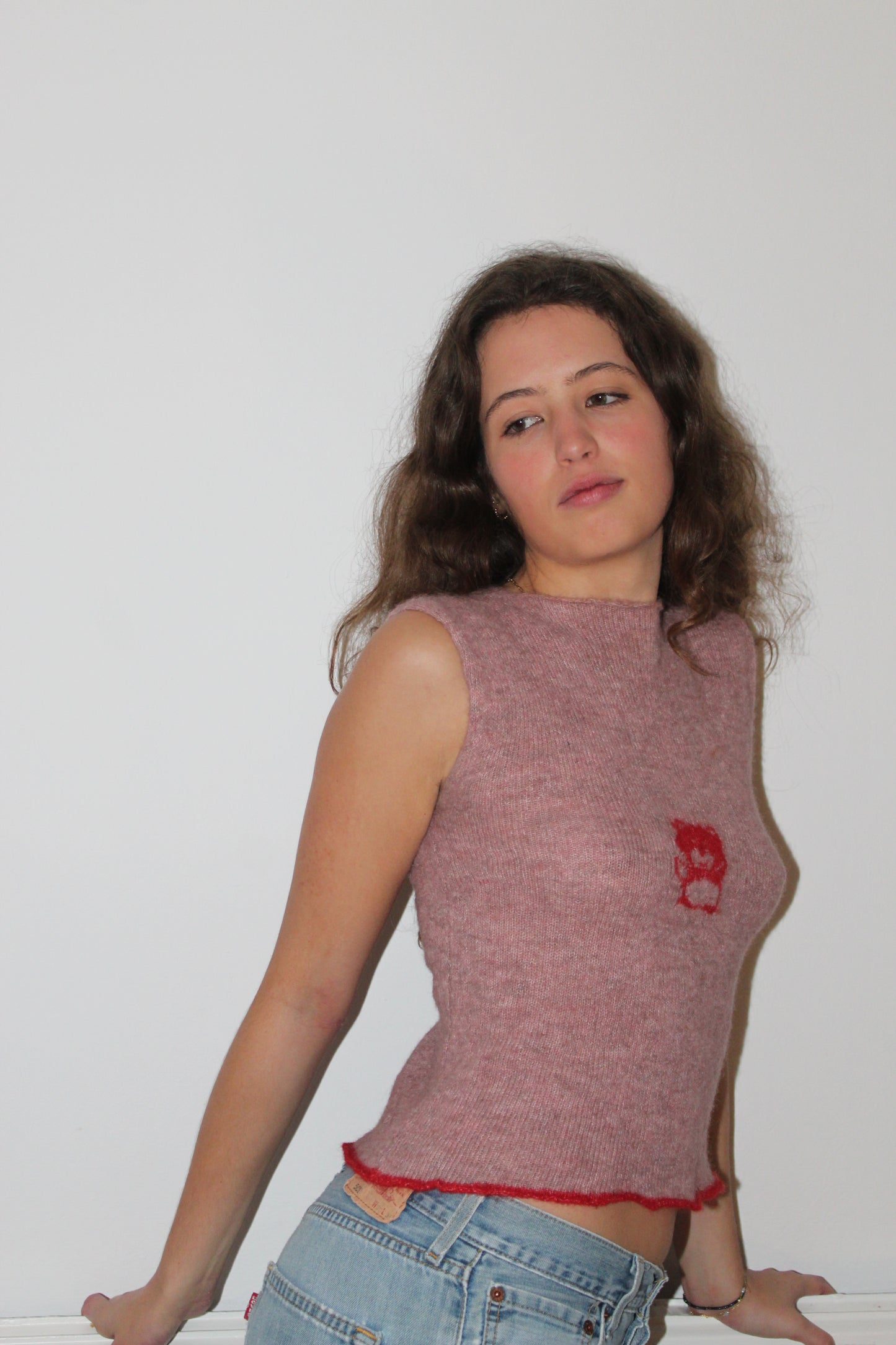 Mia Top - S - Pink