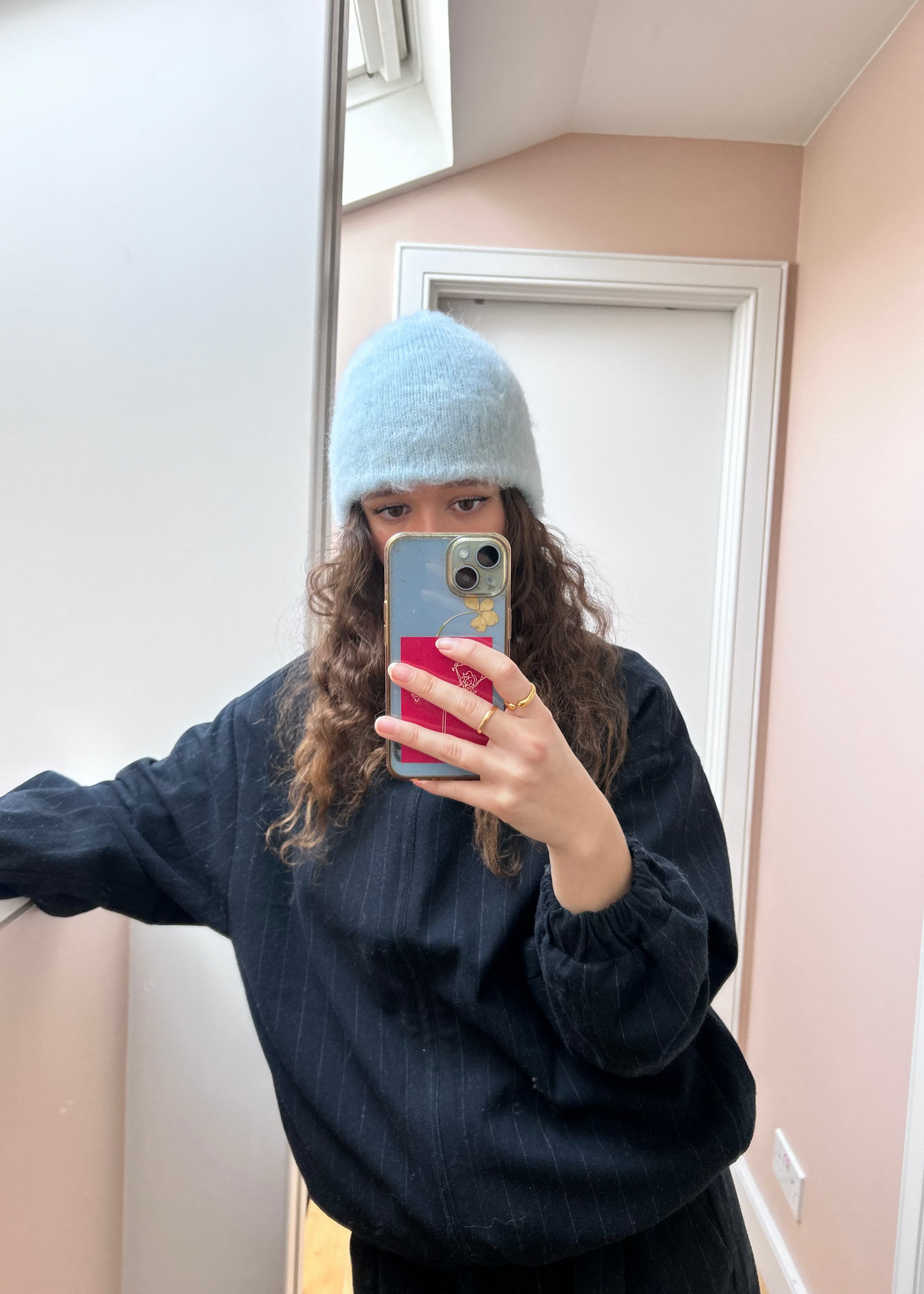 Heart Brushed Beanie
