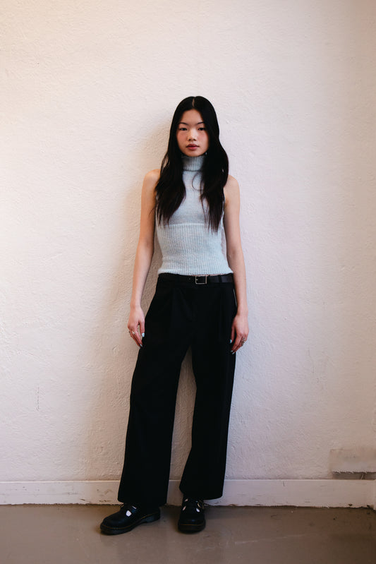 Halter Top - XS - Baby blue