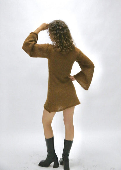 Justine Dress - XS - Brown