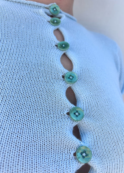 Button-Up in Baby Blue