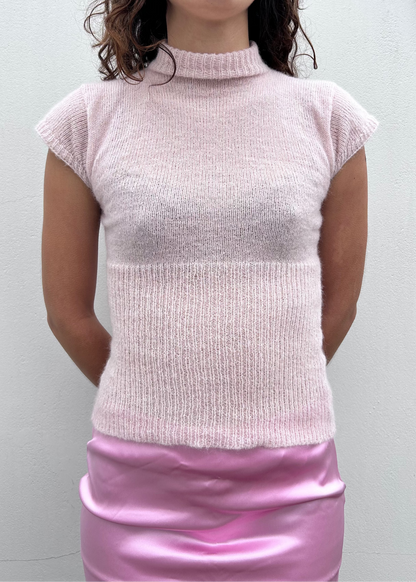Alina Top in Baby Pink