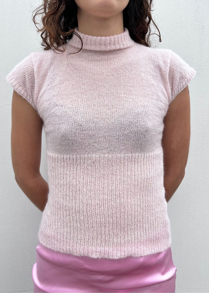 Alina Top in Baby Pink