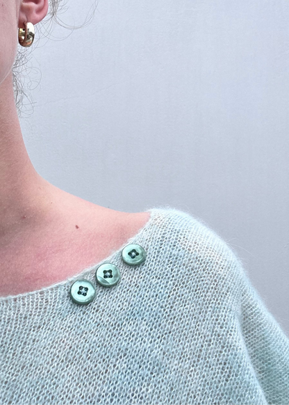 Emilie Top in Mint Green