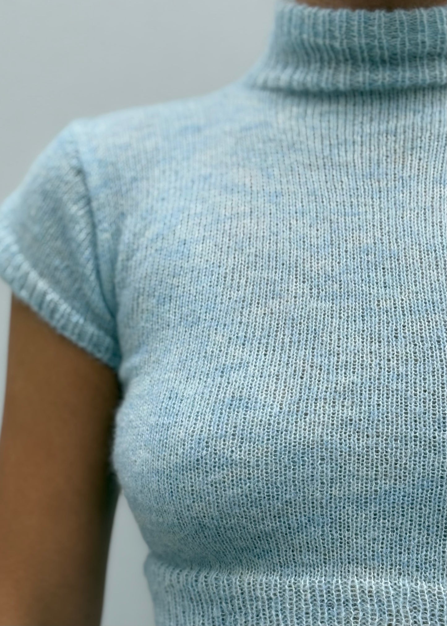 Turtleneck - Capped Sleeves
