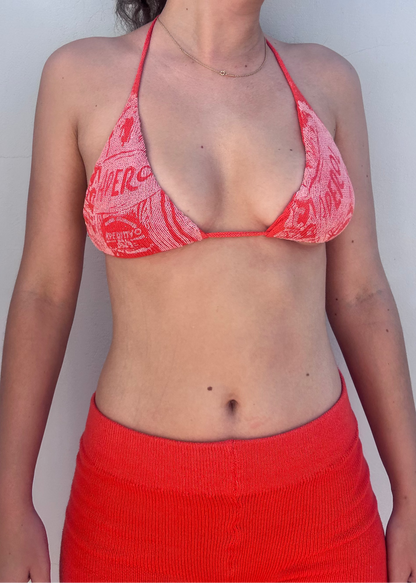 The Aperol Bikini Top