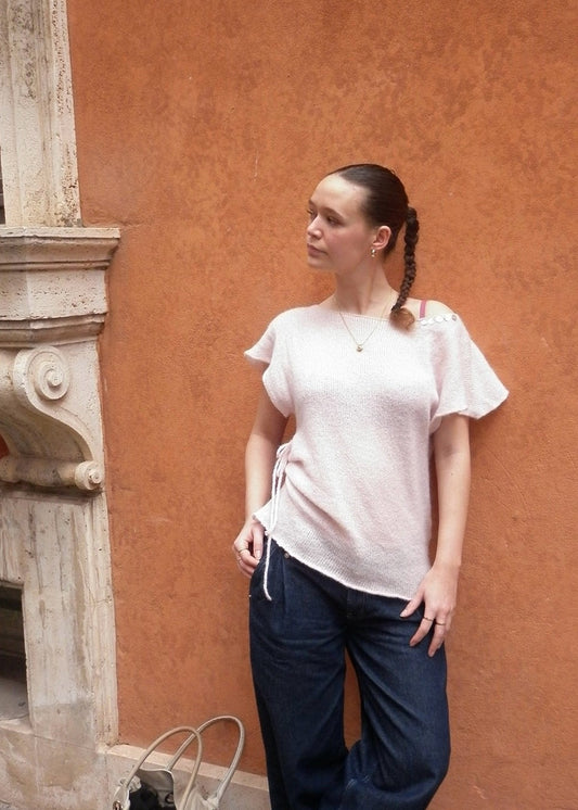 Emilie Top in Baby Pink