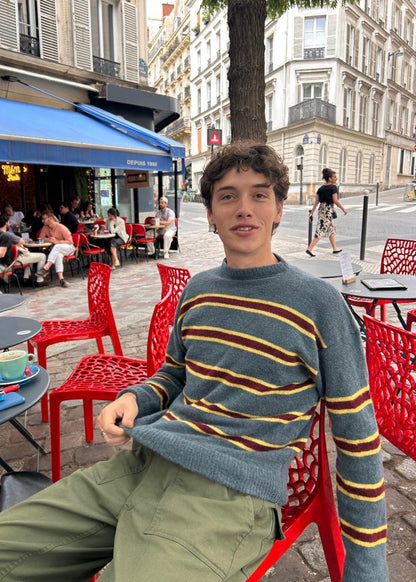 Stripy Jumper - L
