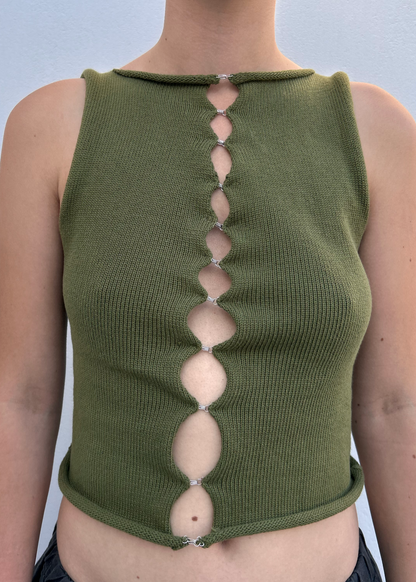 Emilie Top - Khaki